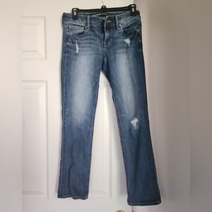 Express Stella Cropped Skinny Lowrise